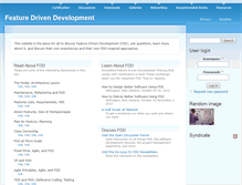 Tablet Screenshot of featuredrivendevelopment.com